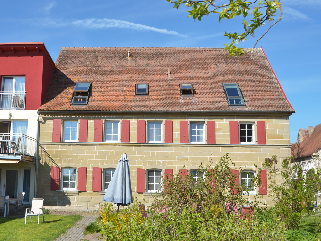 aussenansicht des gebäudes bauernhaus