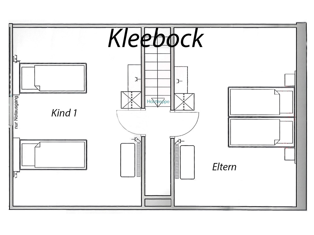 grundrisszeichnung kleebock