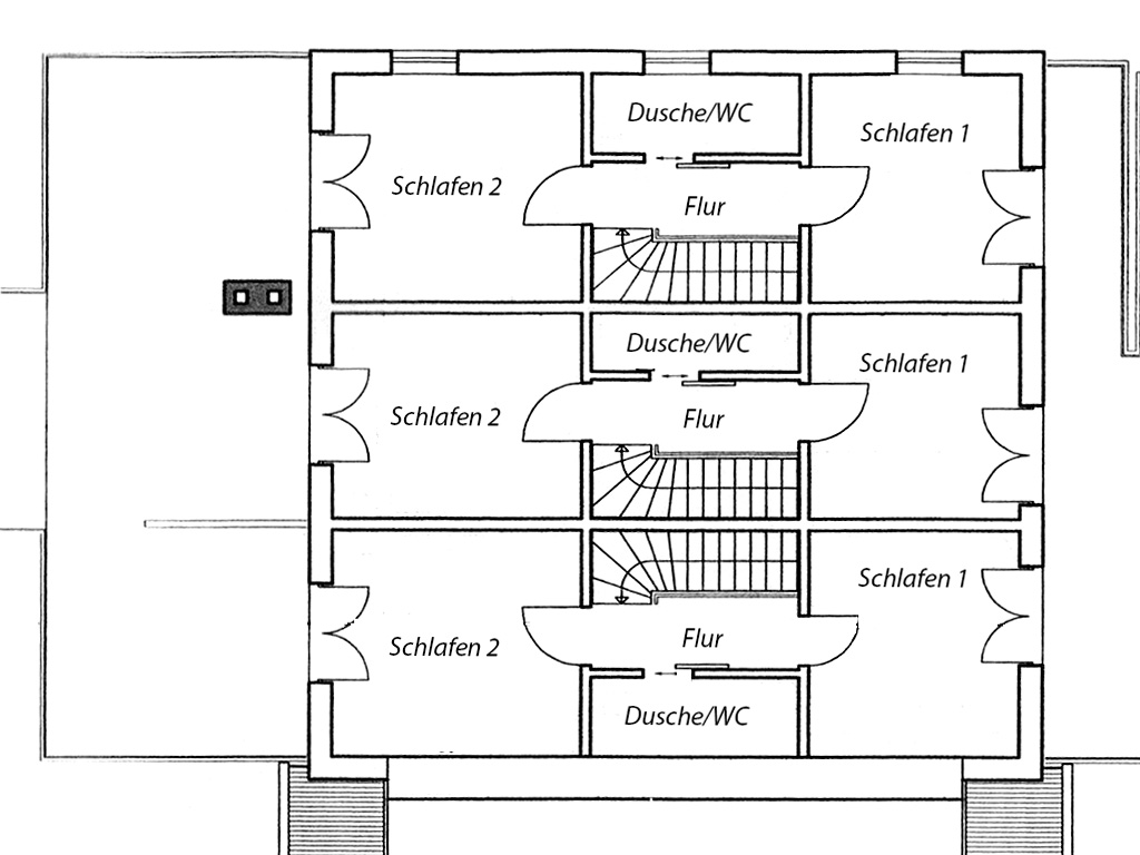 grundrisszeichnung kornspeicher