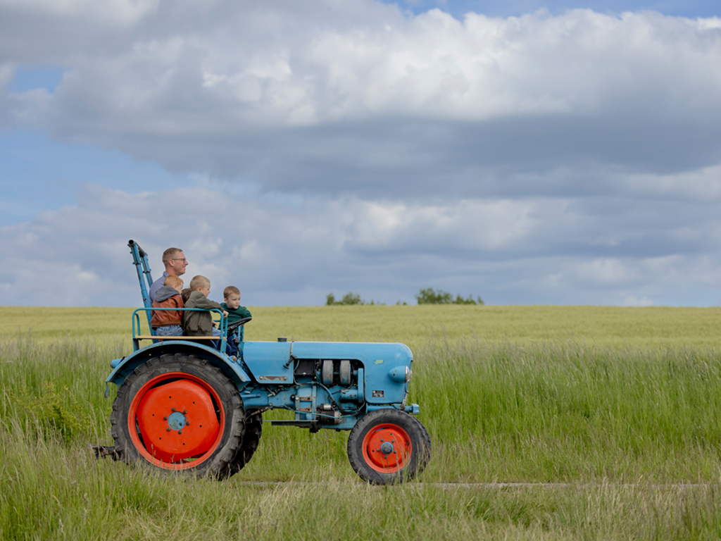 Traktorfahrt